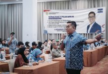 Lokot Nasution Tekankan Penguatan Nilai Kebangsaan Saat Sosialisasi 4 Pilar di Medan