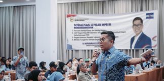 Lokot Nasution Tekankan Penguatan Nilai Kebangsaan Saat Sosialisasi 4 Pilar di Medan