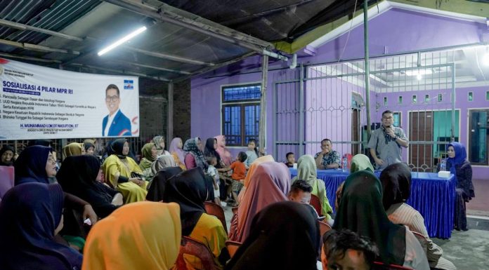 Lokot Nasution Gelar Sosialisasi 4 Pilar Kebangsaan, Lokot : “Di Tengah Kondisi Global Yang Tak Menentu, Kita Wajib Tetap Bersatu”